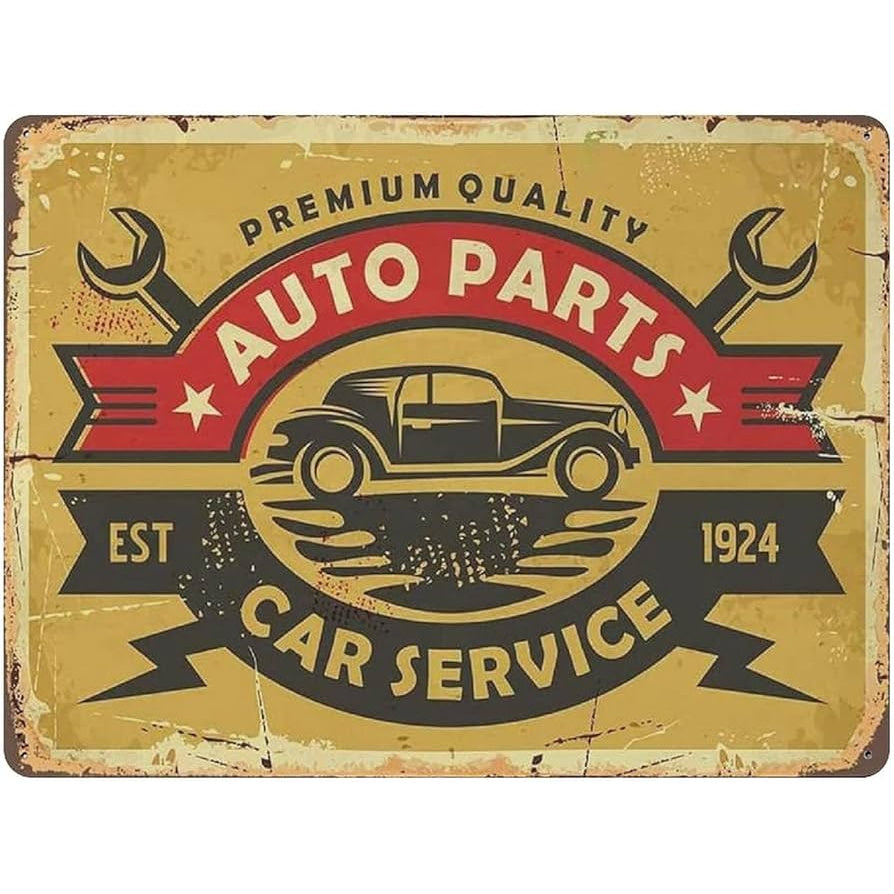 Garage Auto Shop Tin Sign