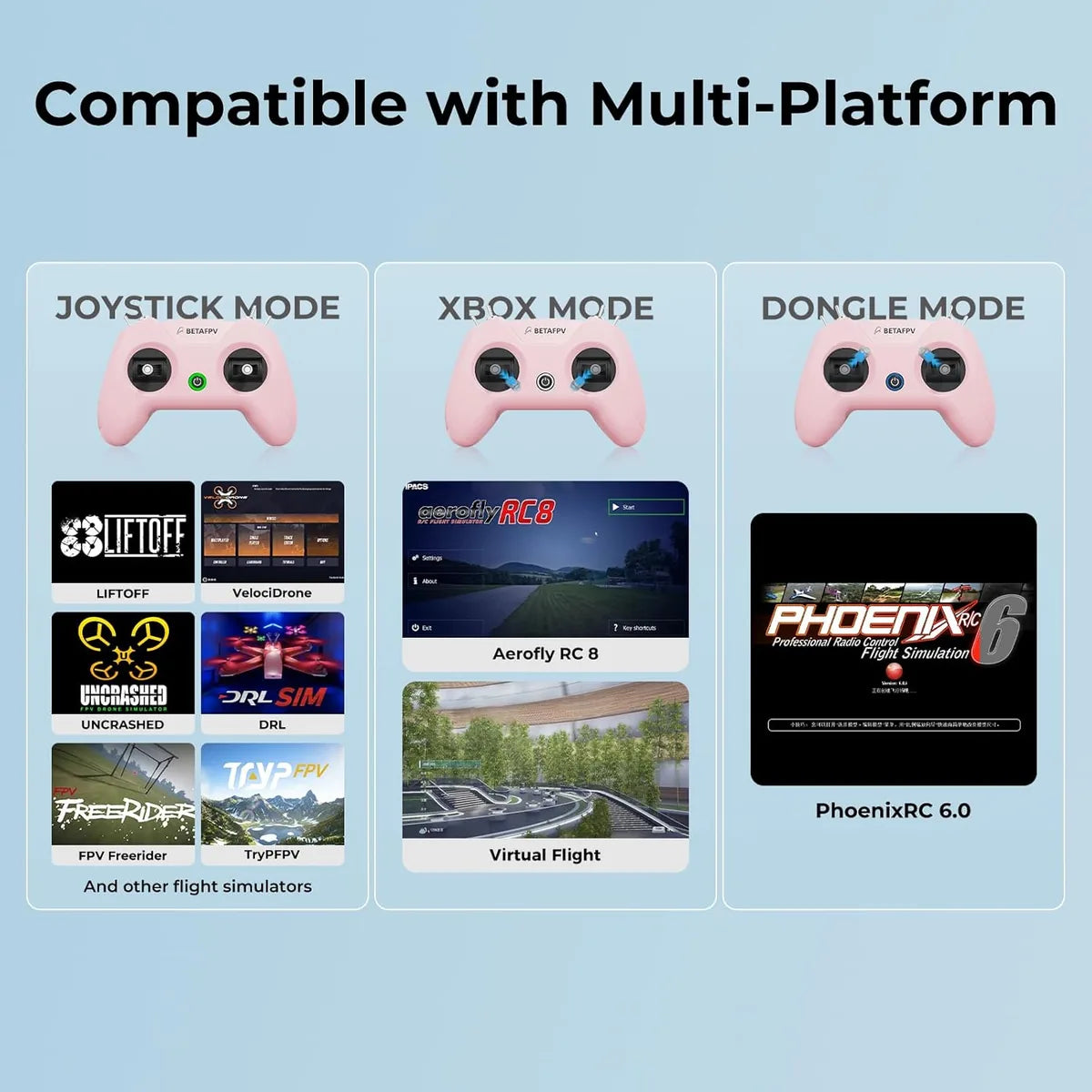 LiteRadio 2 SIM Drone Flight Simulator Controller