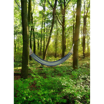 Hammock with Wooden Edges