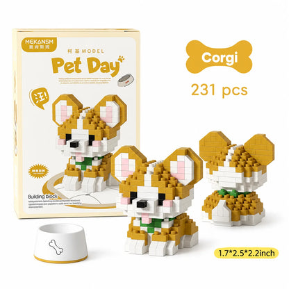 DIY Micro Dog Figure - Building Blocks
