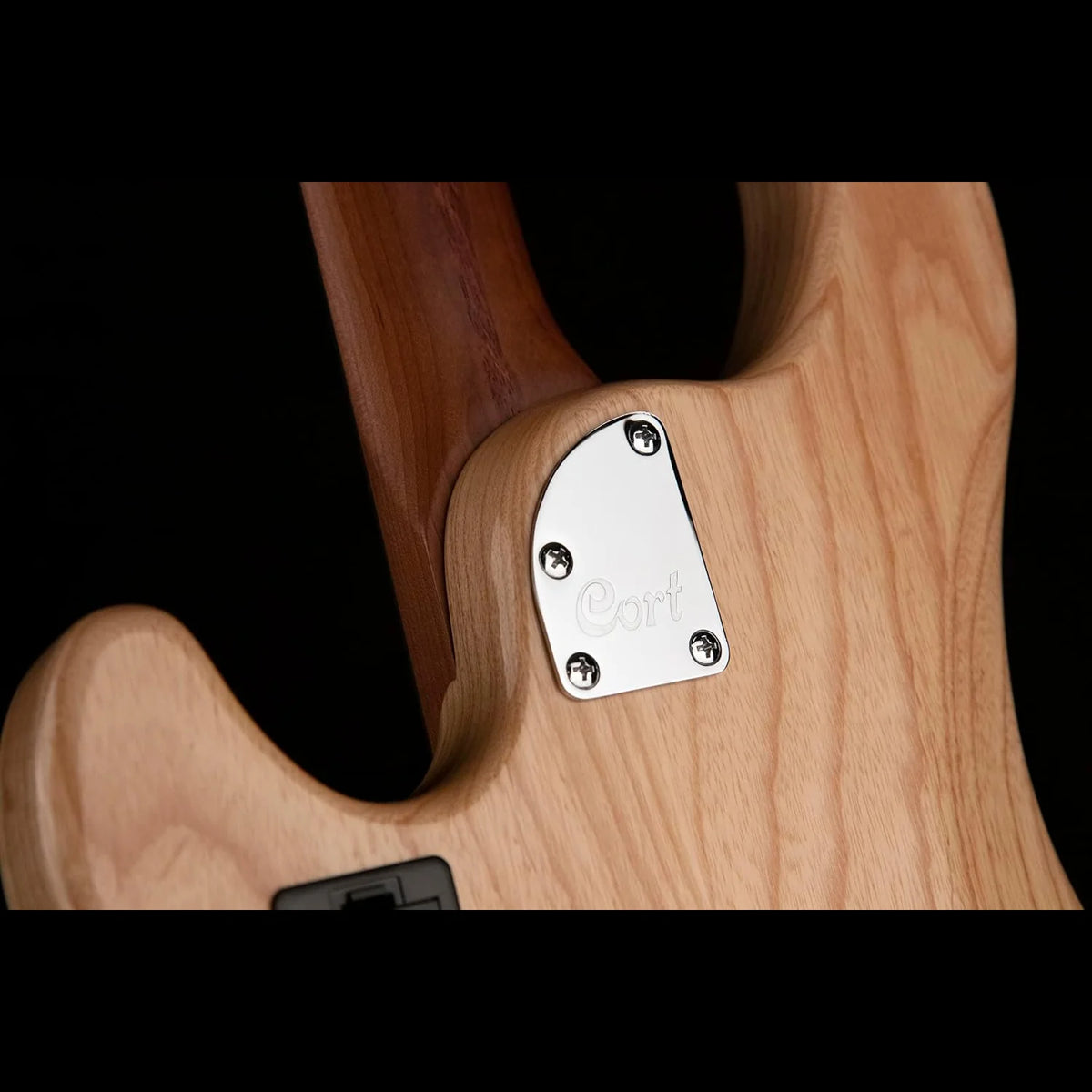 GB Series Bass Guitar -  Natural Ash