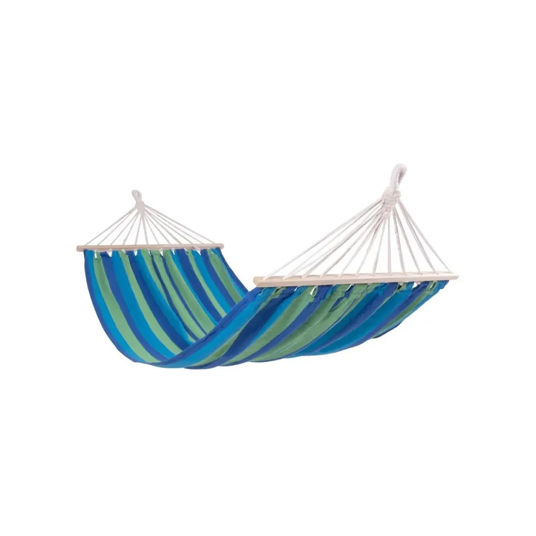 Hammock with Wooden Edges