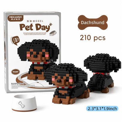 DIY Micro Dog Figure - Building Blocks