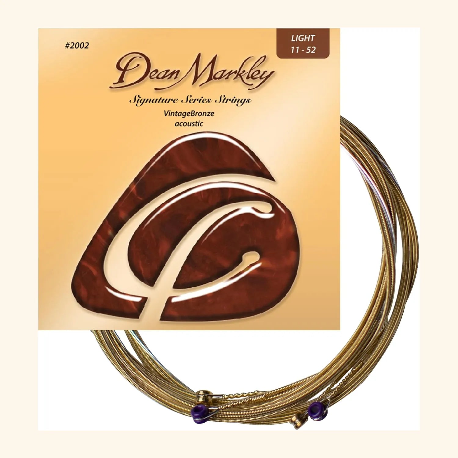 Signature Bronze Acoustic Guitar Strings, 11-52
