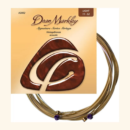 Signature Bronze Acoustic Guitar Strings, 11-52