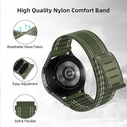 Quick Release Nylon Watch Bands - 22mm - 2 Pack
