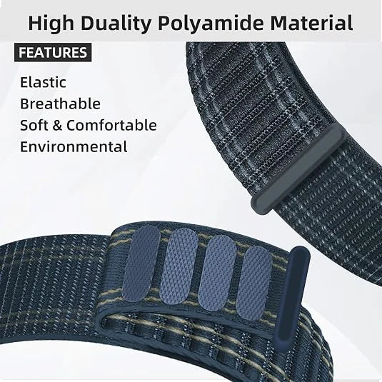 Quick Release Nylon Watch Bands - 22mm - 2 Pack