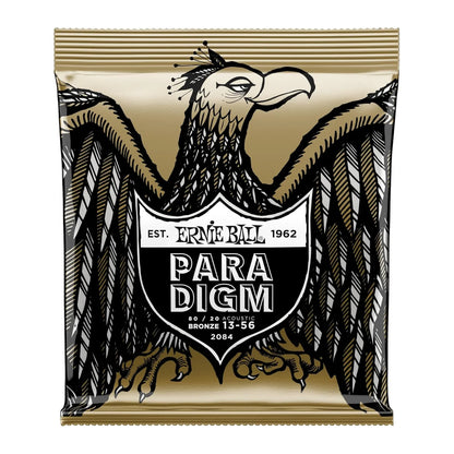 Paradigm Medium 80/20 Bronze Acoustic Guitar Strings, 13-56
