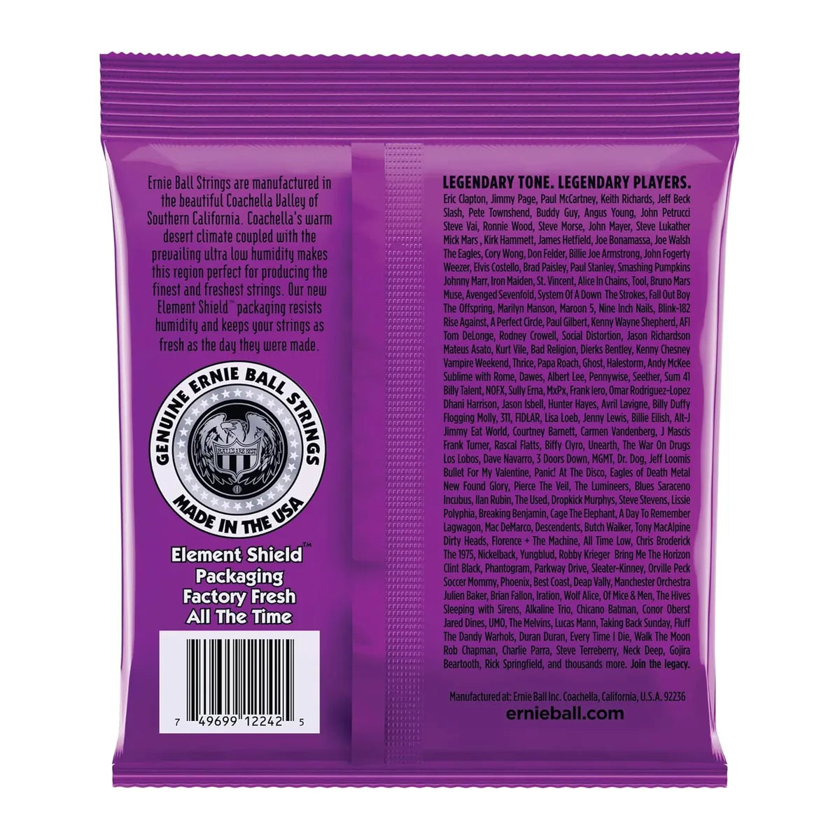 Power Slinky RPS Electric Guitar Strings, 11-48