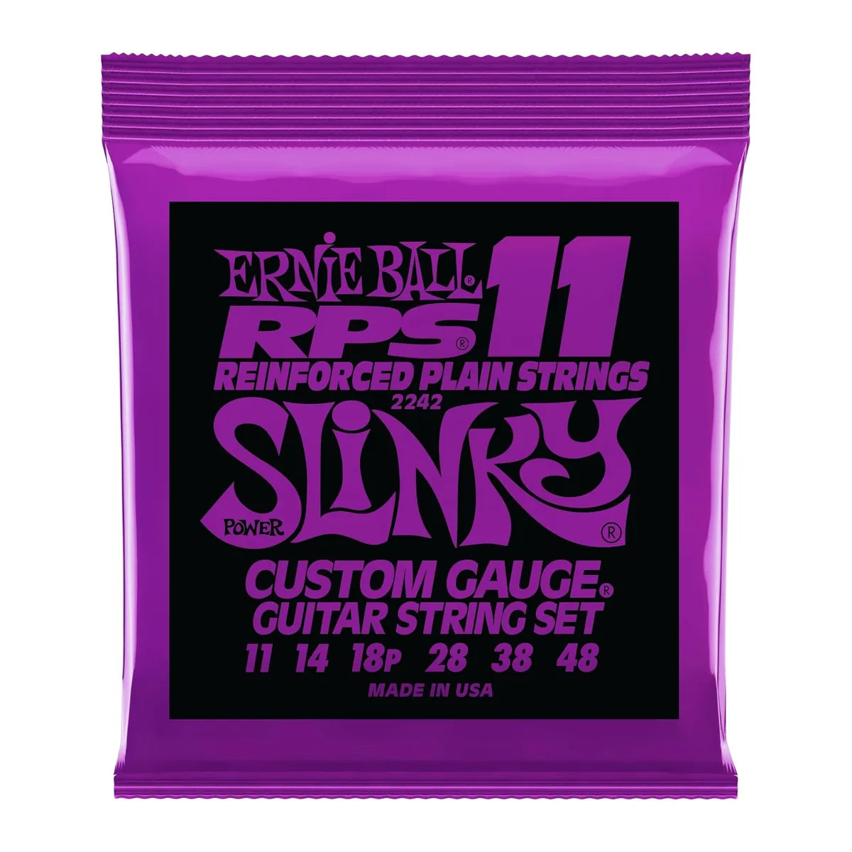 Power Slinky RPS Electric Guitar Strings, 11-48