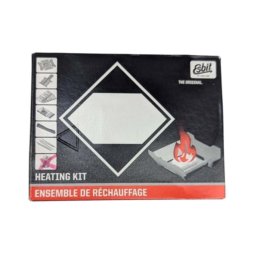 Heating kit packaging with Ebit branding on a white background