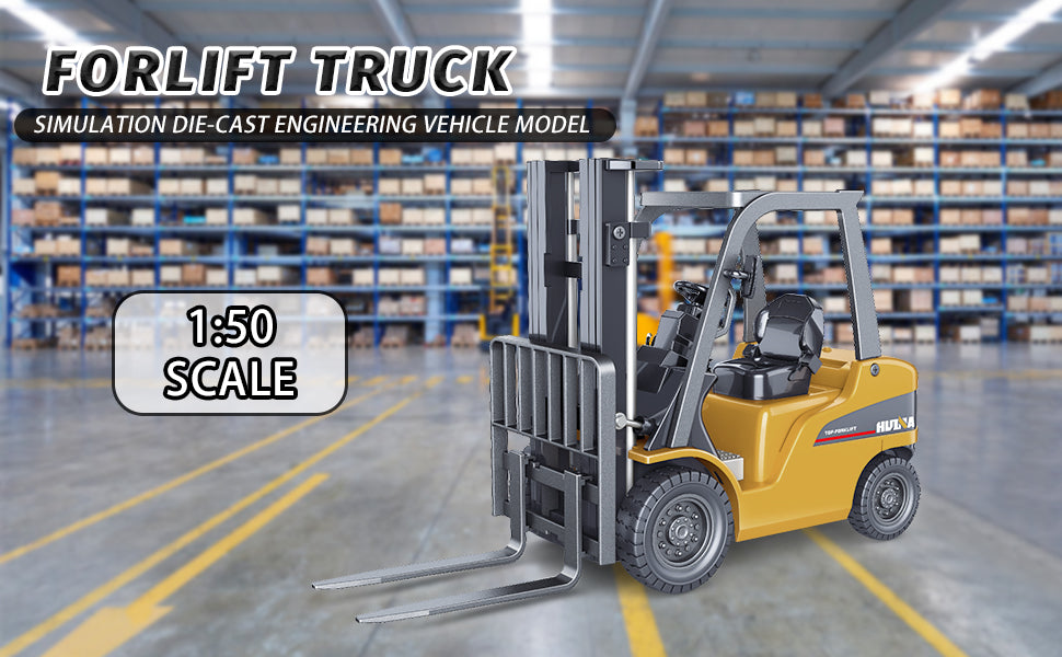 Dollox 1:50 Die-cast Forklift Truck Toys