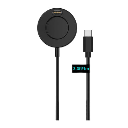 White Sevenka Garmin watch charger accessory shown with charging port and cable for Garmin watch models.