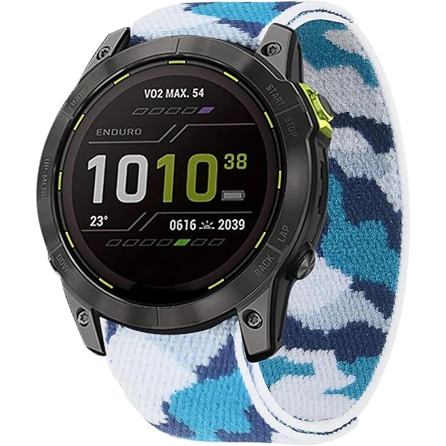 Nylon Ultralight Hook & Loop Strap for Garmin - 22mm