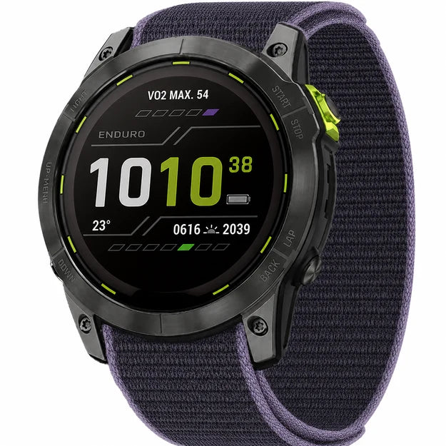 Nylon Ultralight Hook & Loop Strap for Garmin - 22mm