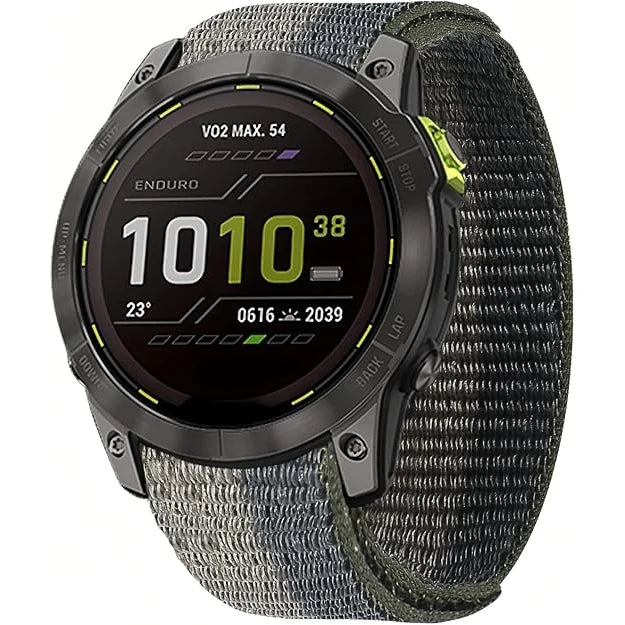 Nylon Ultralight Hook & Loop Strap for Garmin - 26mm
