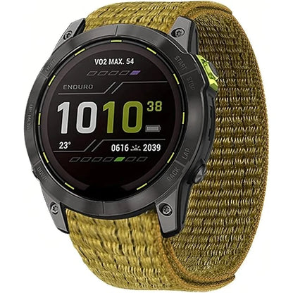 Nylon Ultralight Hook & Loop Strap for Garmin - 22mm