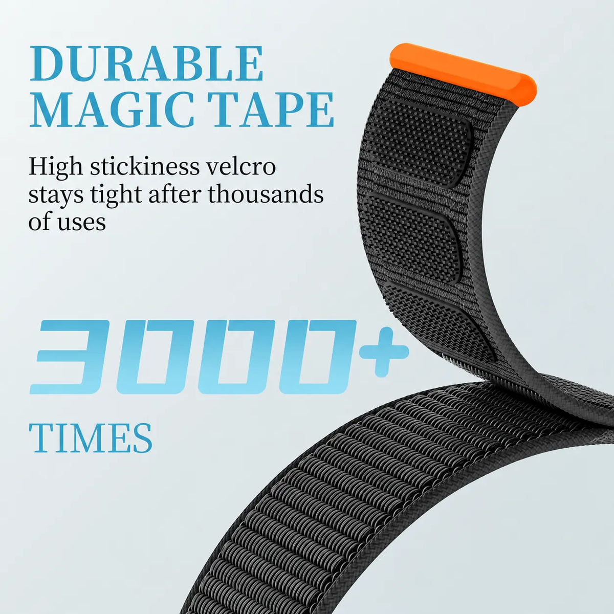 Nylon Ultralight Hook & Loop Strap for Garmin - 26mm - Pack of 5