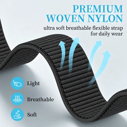 Nylon Ultralight Hook & Loop Strap for Garmin - 26mm - Pack of 5
