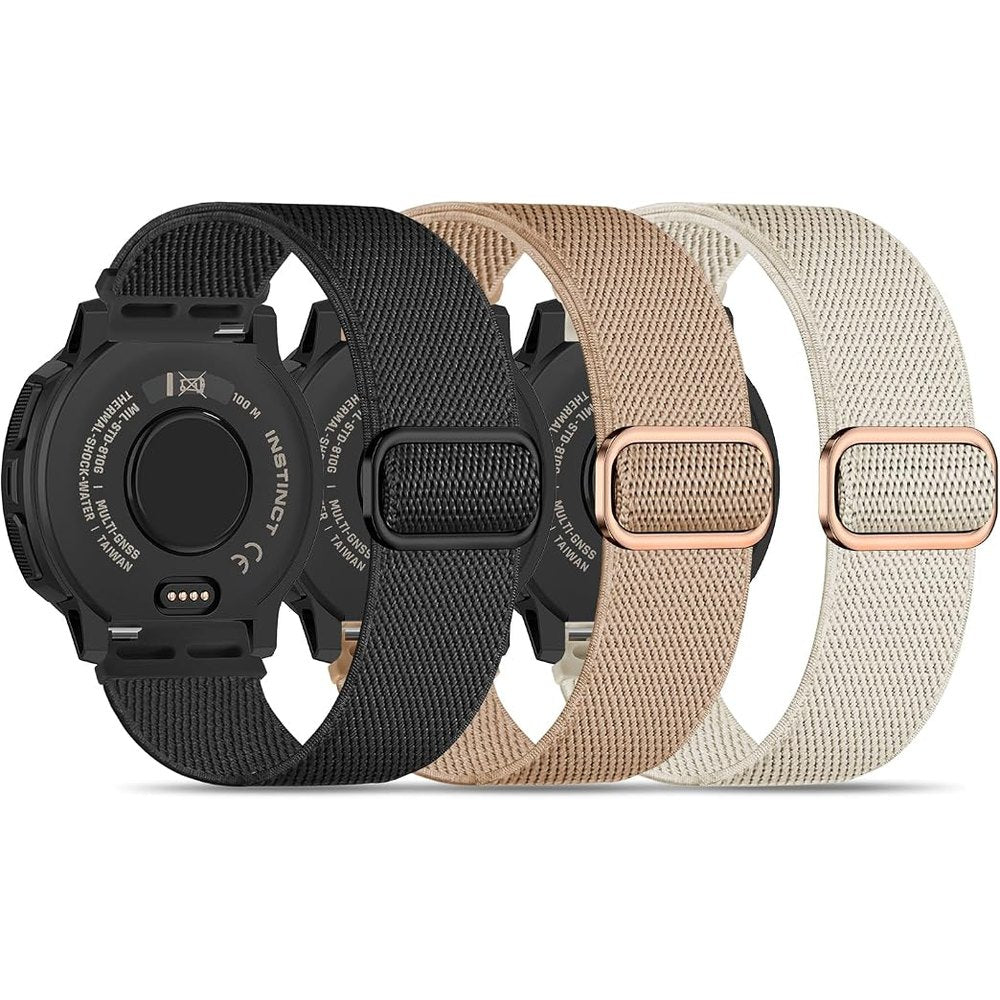 Watch Bands for Garmin - 22mm - 3 Pack