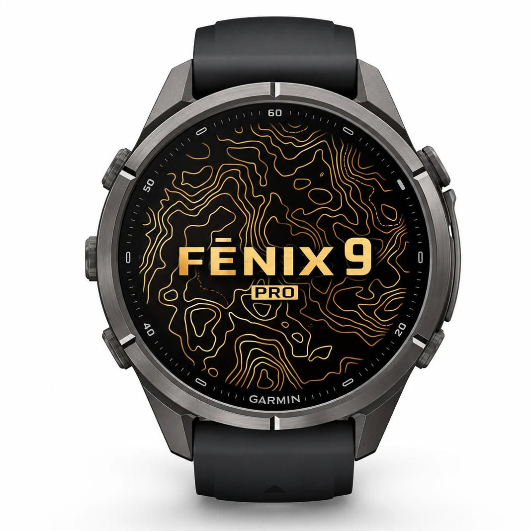 Fēnix® 9 Pro - AMOLED - DLC Titanium - 51mm