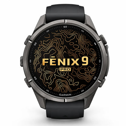 Fēnix® 9 Pro - AMOLED - DLC Titanium - 51mm
