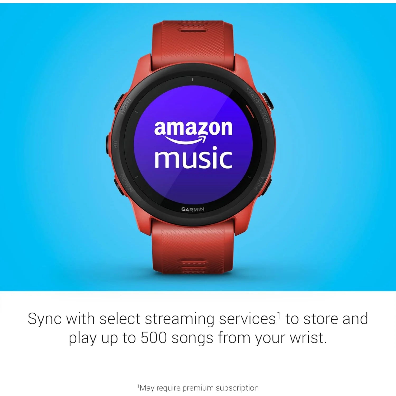 Forerunner 745 Lava Red (Music)