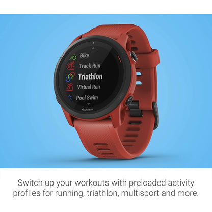 Forerunner 745 Lava Red (Music)