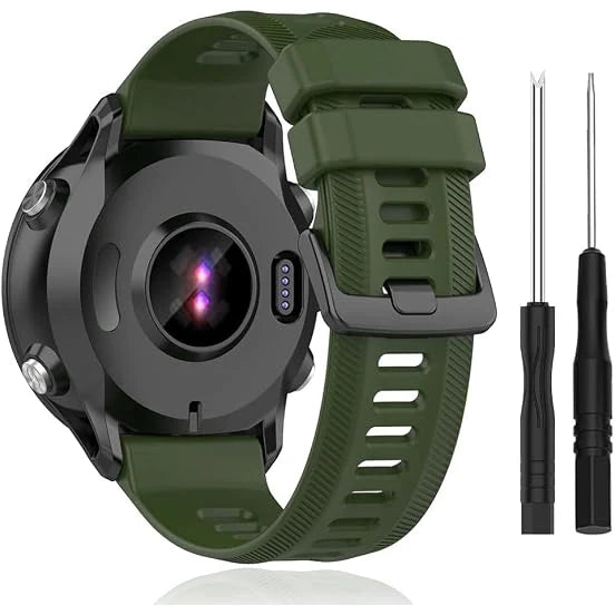 Quick Release Silicone Watch Band - 22mm