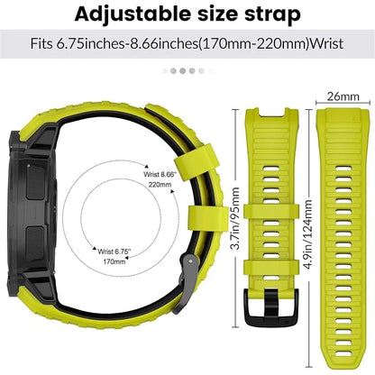 Silicone Watch Band for Garmin Instinct - 26mm