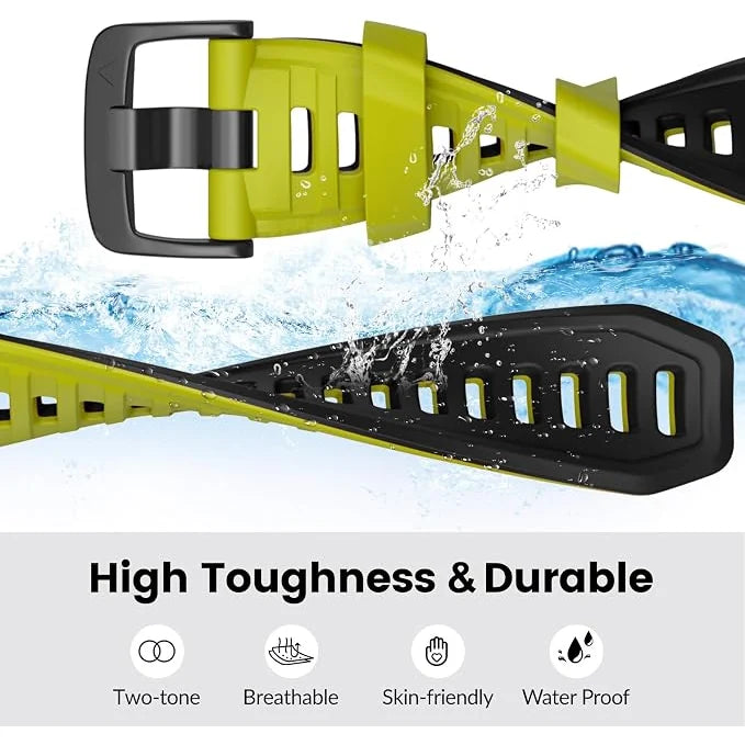 Silicone Watch Band for Garmin Instinct - 26mm