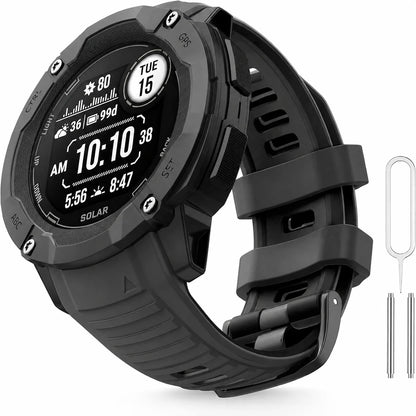 Silicone Watch Band for Garmin Instinct - 26mm