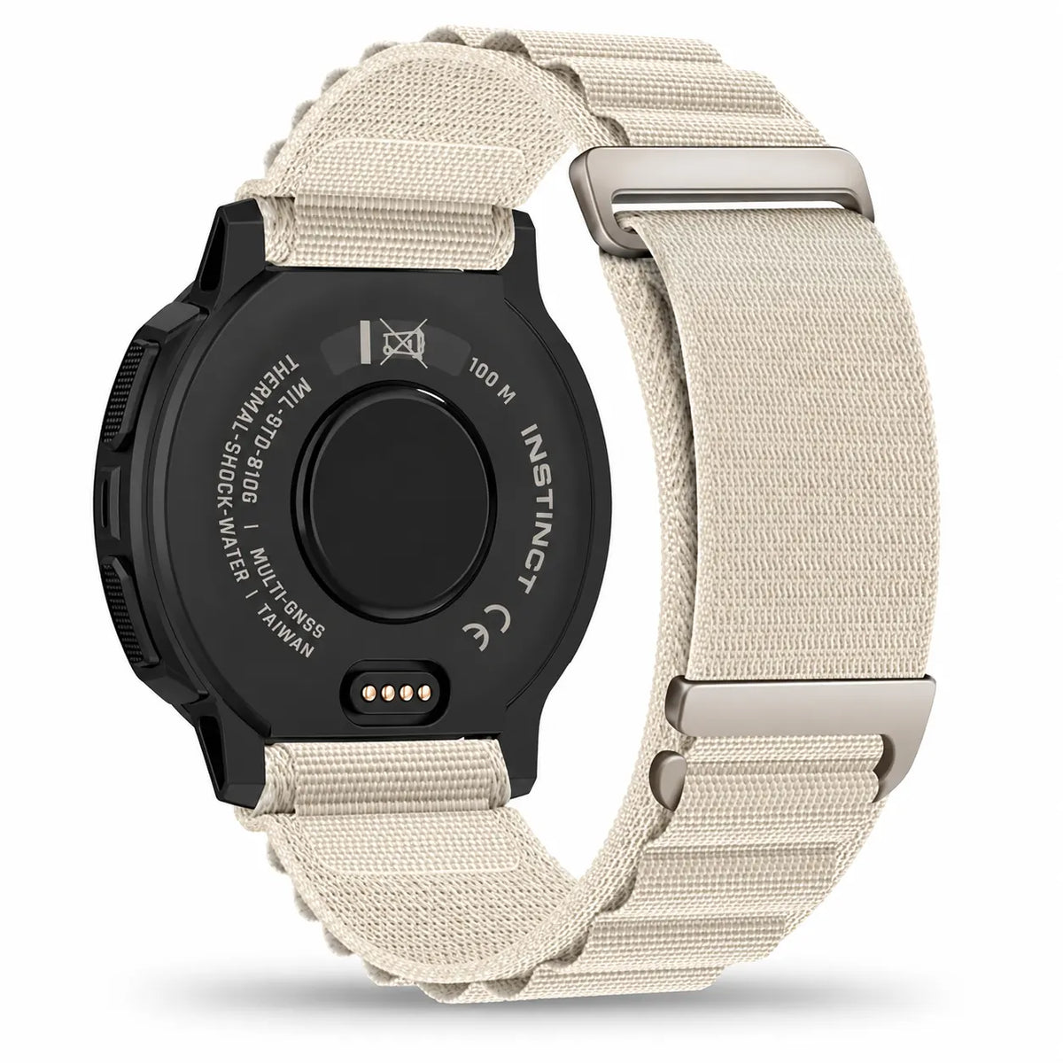 Nylon Hook & Loop Watch Band for Garmin - 22mm