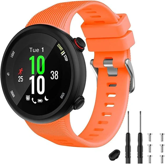 Silicone Watch Band for Garmin Forerunner 45