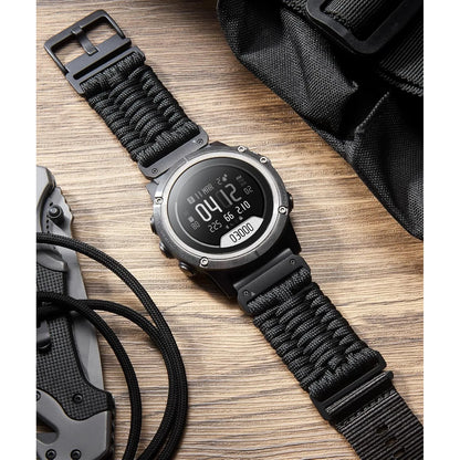 Braided 550 Paracord Strap - Garmin QuickFit 26mm