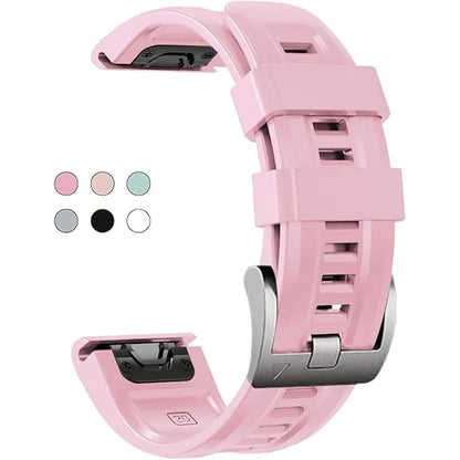 QuickFit Silicone Watch Band for Garmin - 20mm