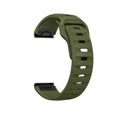 QuickFit Silicone Watch Band for Garmin, 26mm