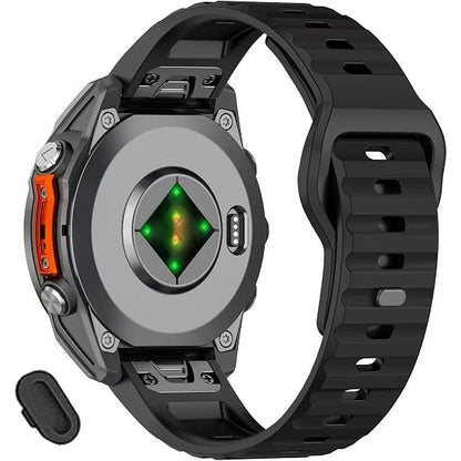 QuickFit Silicone Watch Band for Garmin, 26mm