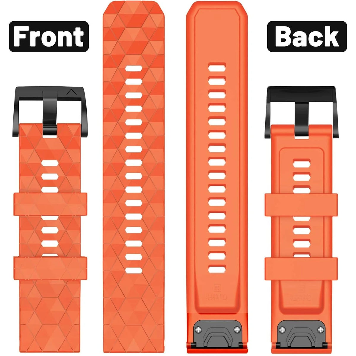 QuickFit Silicone Watch Band for Garmin - 22mm