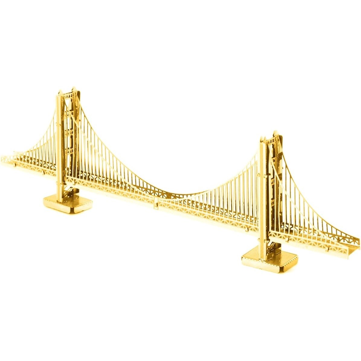 San Francisco Golden Gate Bridge in Gold - Rare Earth Edition