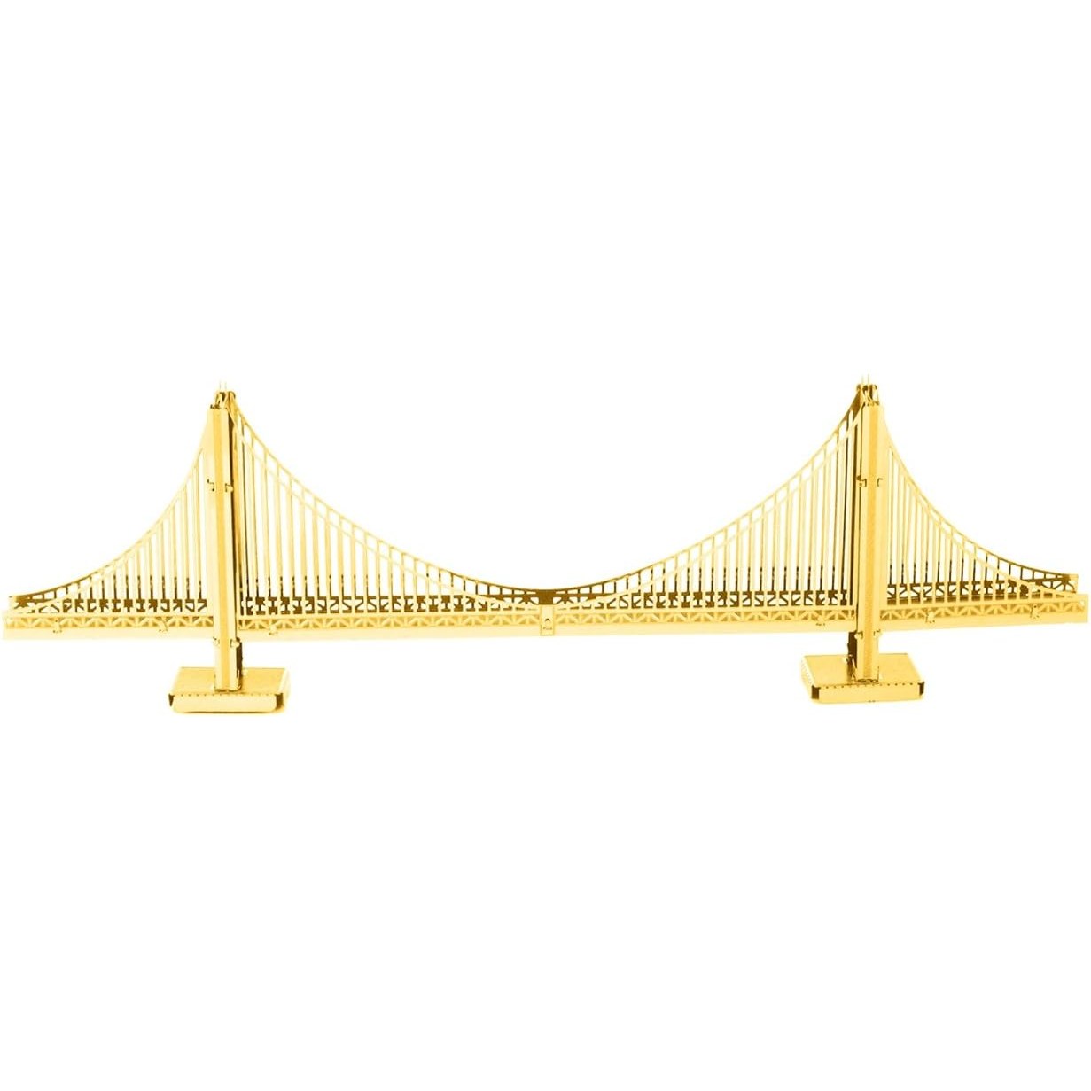 San Francisco Golden Gate Bridge in Gold - Rare Earth Edition