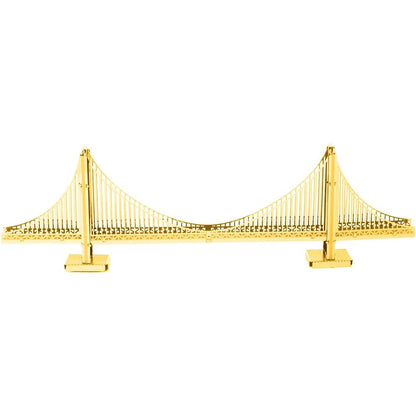 San Francisco Golden Gate Bridge in Gold - Rare Earth Edition