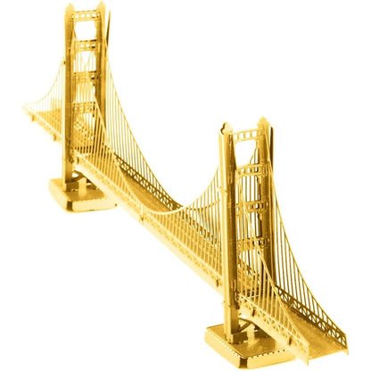 San Francisco Golden Gate Bridge in Gold - Rare Earth Edition