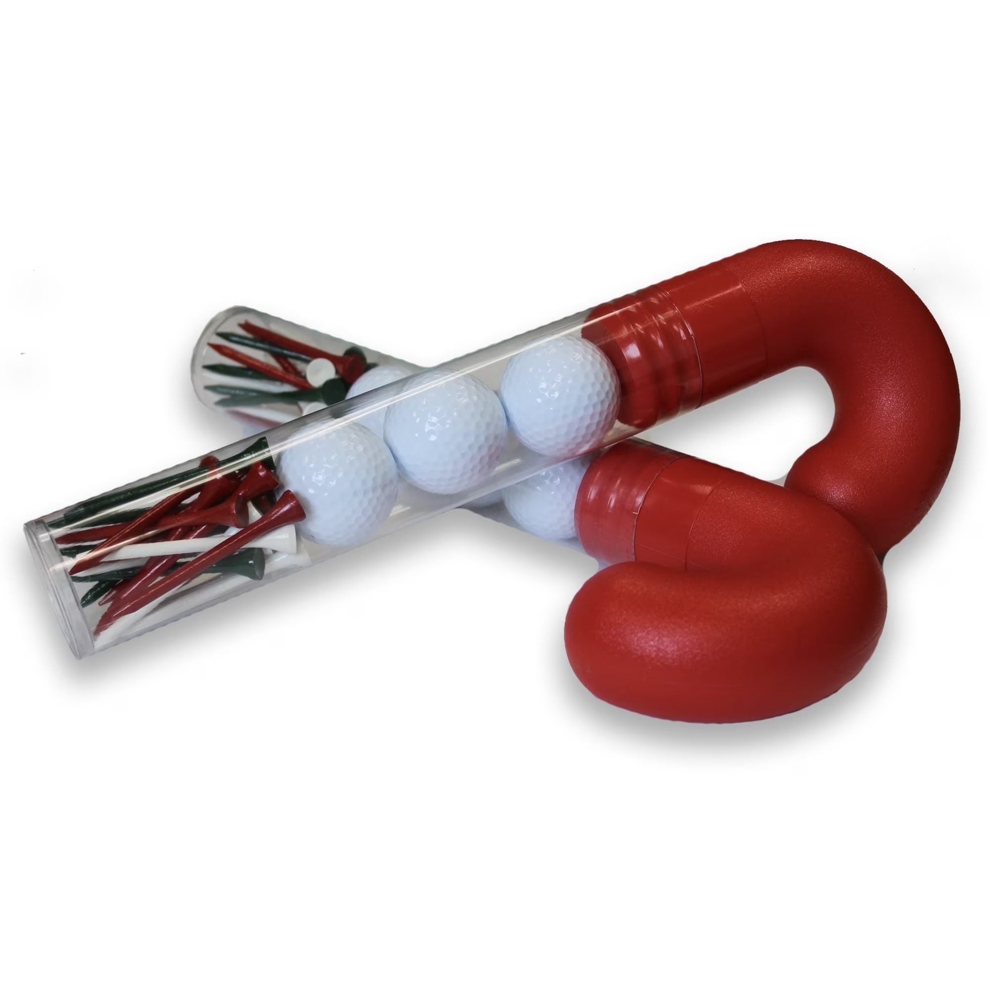 Candy Cane Golf Ball Set