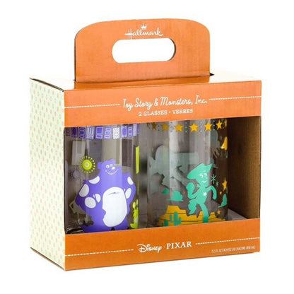 Toy Story & Monsters, Inc. Drinking Glass Set