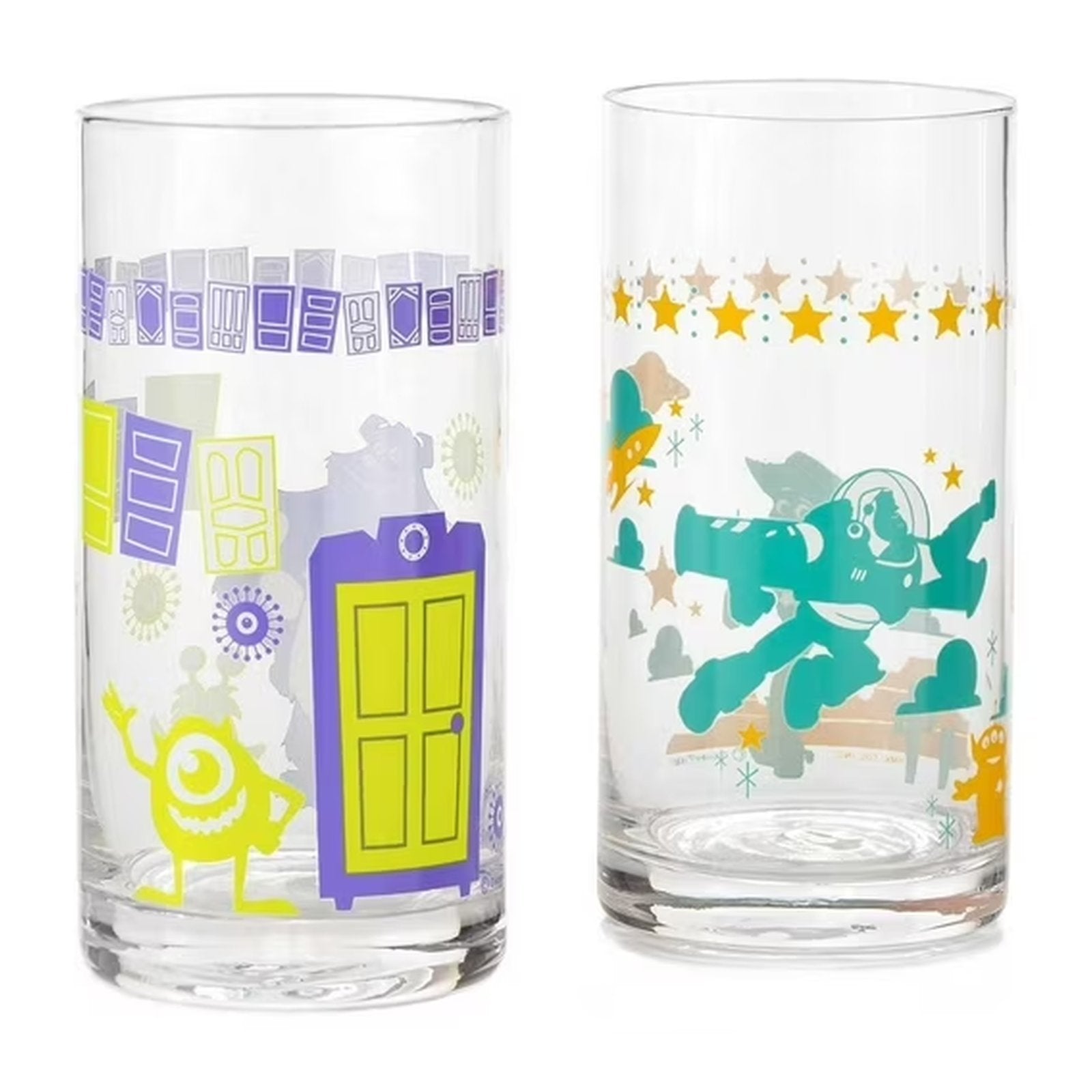 Toy Story & Monsters, Inc. Drinking Glass Set