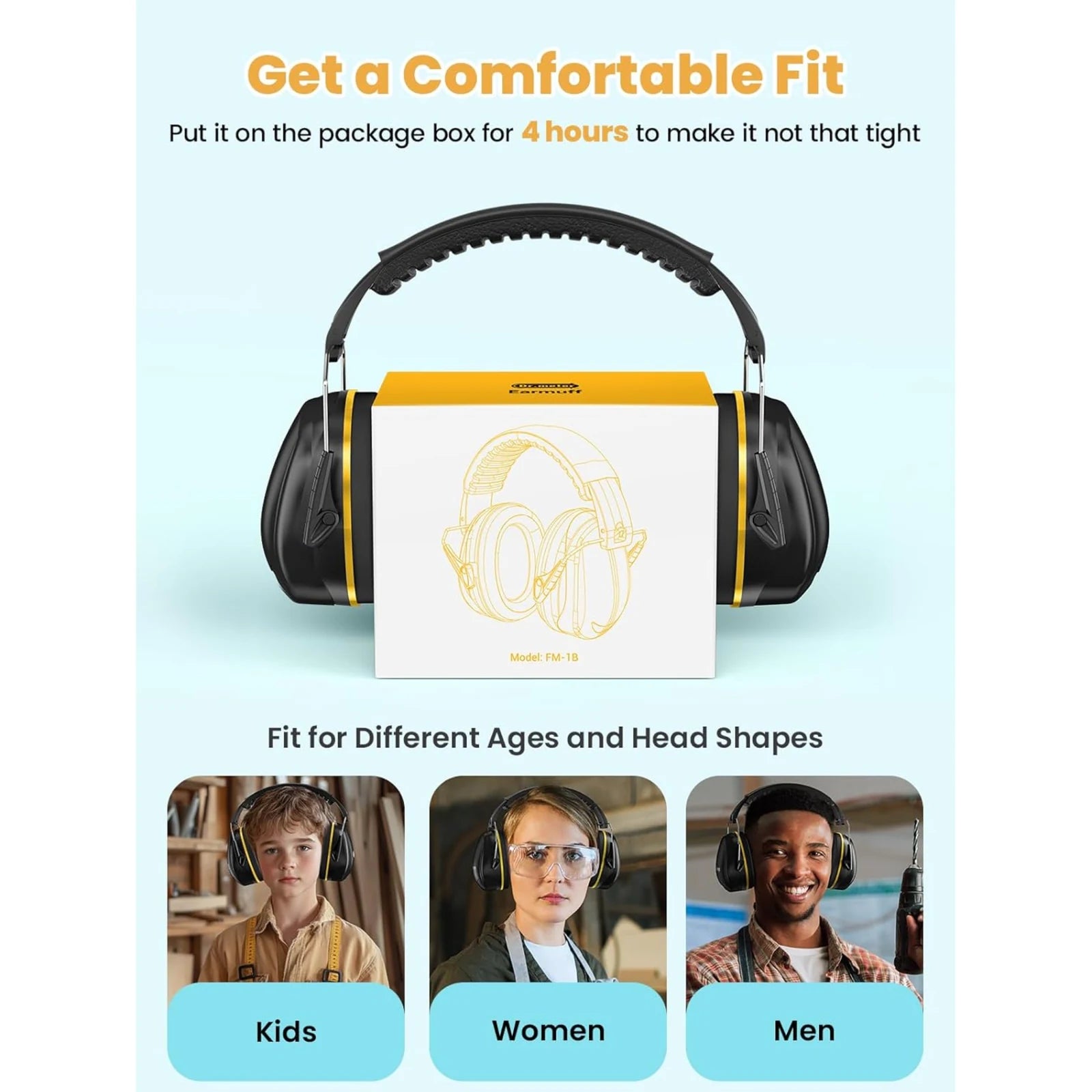 Noise Cancelling Earmuffs