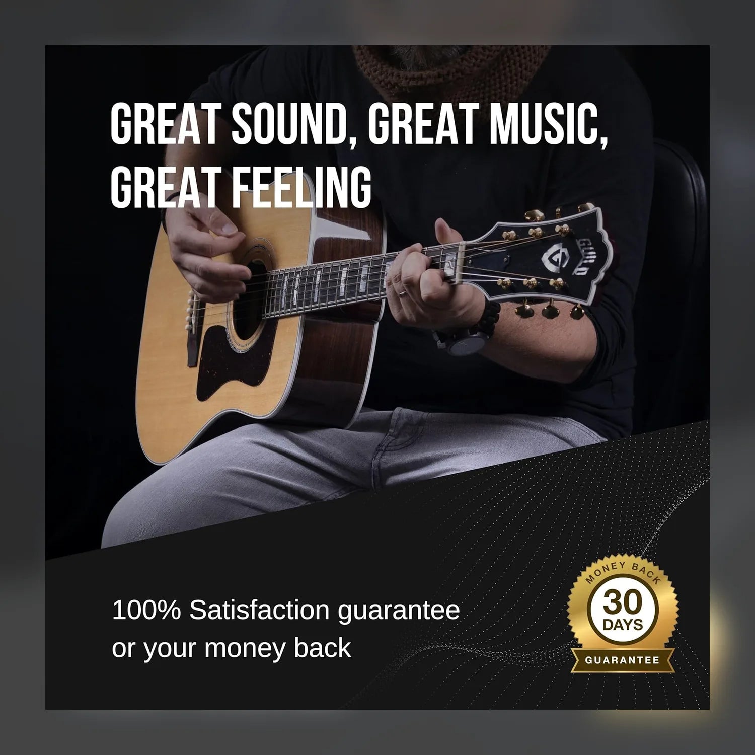 Extra Light Acoustic Guitar Strings 09-44