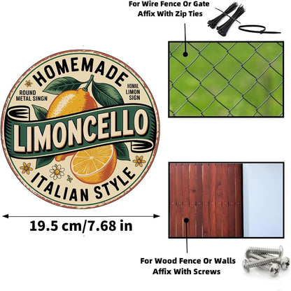Lemoncello Tin Sign