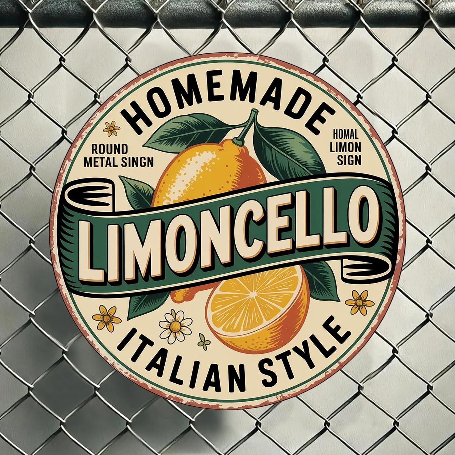 Lemoncello Tin Sign
